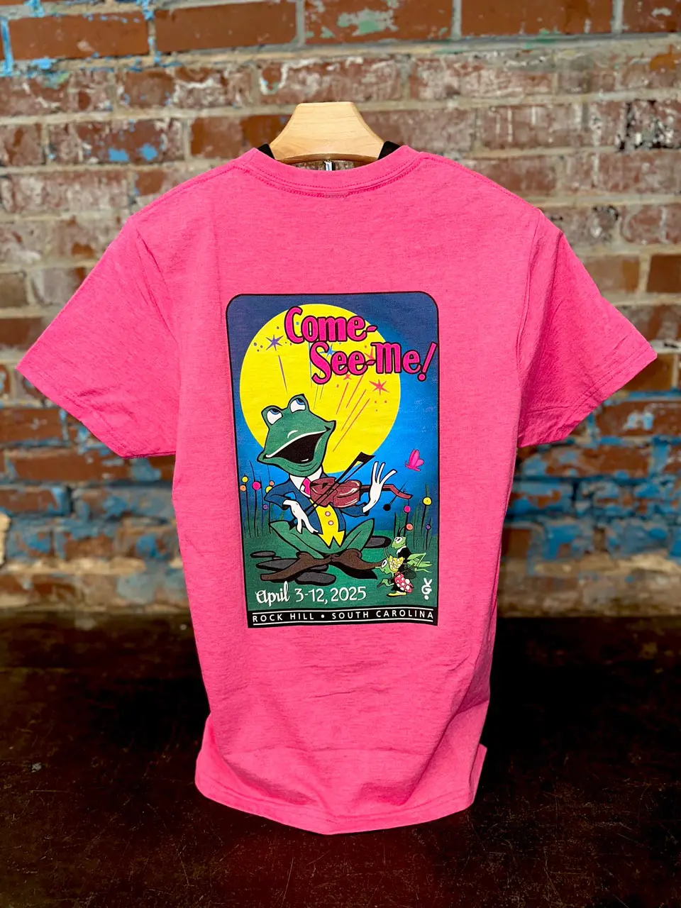 Come-See-Me-Festival-Souveniers-T-Shirts-Pink-Back